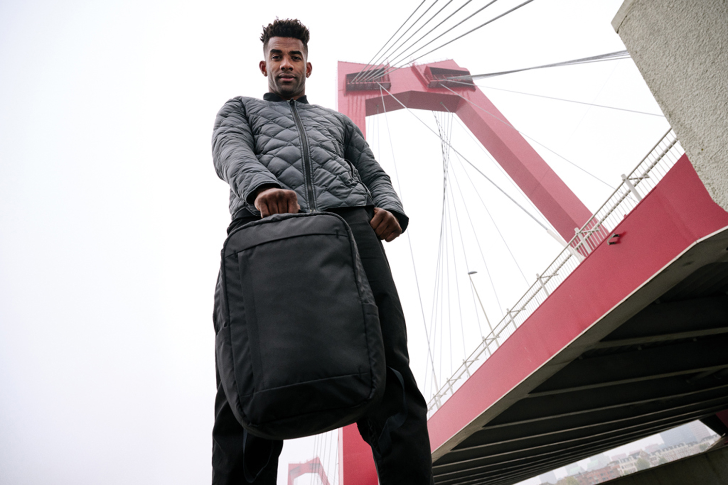 Рюкзак для ноутбука Swiss Peak Edin из rPET Aware™, 15.6"-10