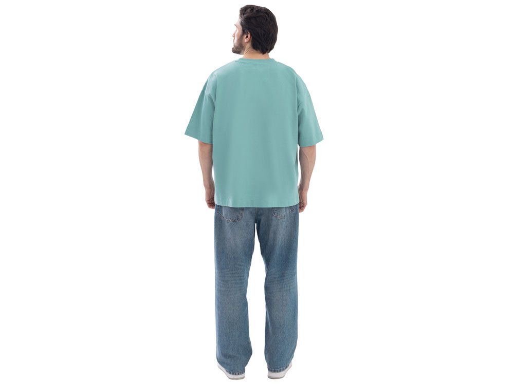 Футболка оверсайз Beta.01 унисекс, пыльный бирюзовый-3