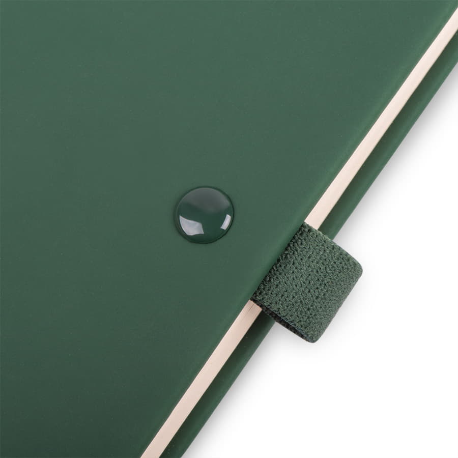 Бизнес-блокнот А5 FLIPPY, формат А5, в линейку, зеленый-1