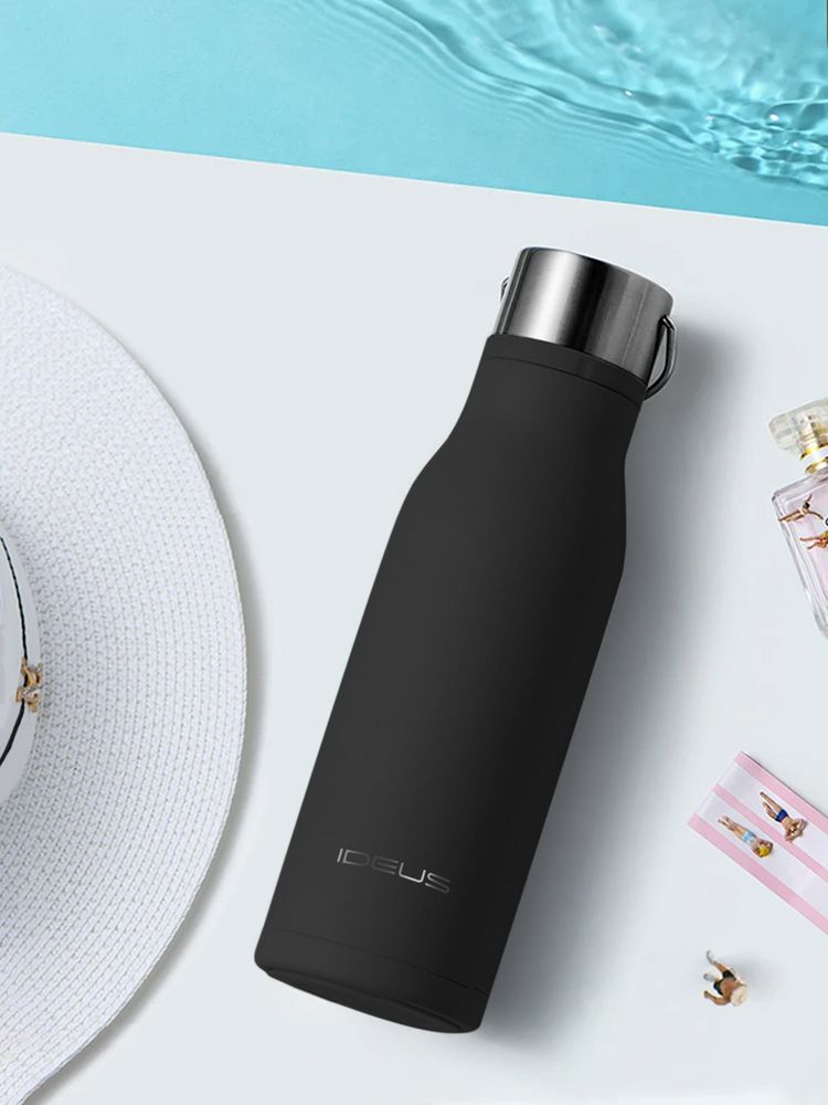 Термобутылка Tabenodo, черная-2