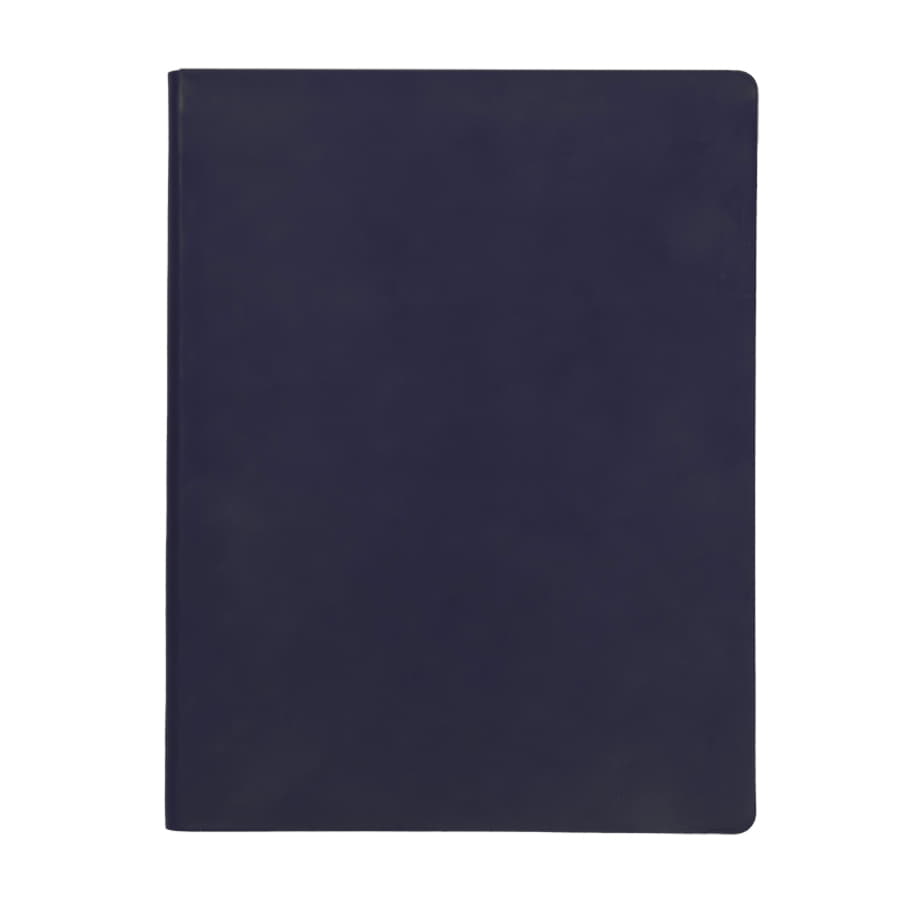 Бизнес-блокнот BIGGY, формат B5,  в клетку, темно-синий-1