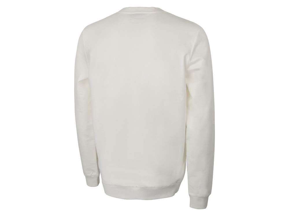 Свитшот Motion унисекс с начесом, белый-7