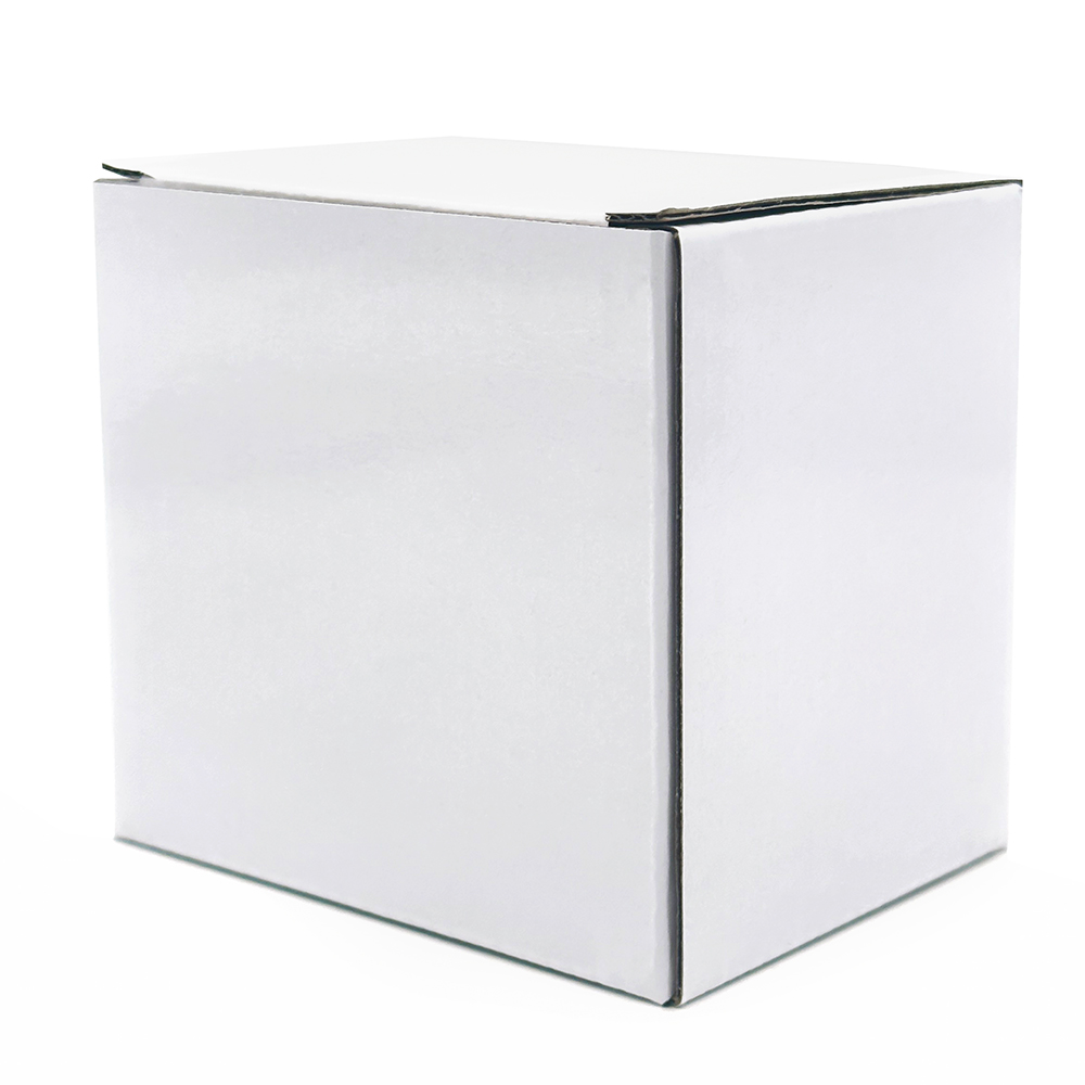 Коробка глянцевая для кружки Make me, Белый-0