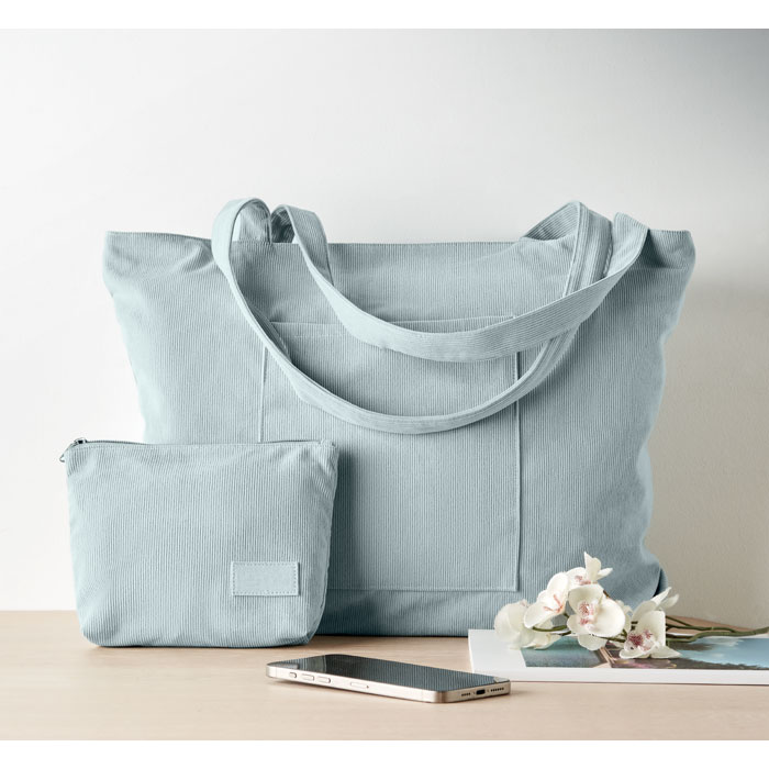 Сумка для покупок, голубой-1