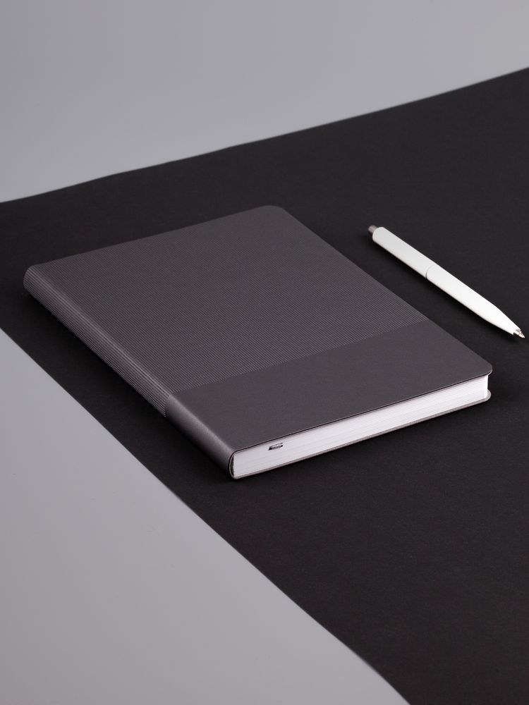 Ежедневник Vale, недатированный, серый-4