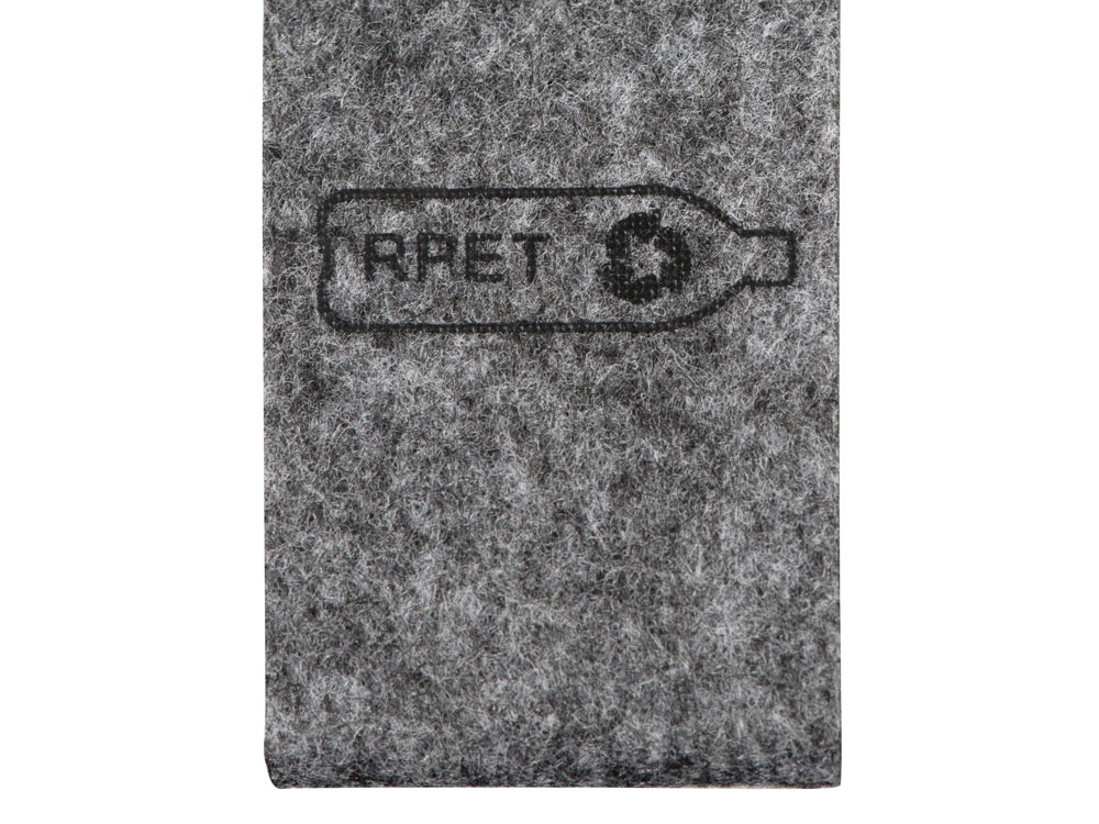 Брелок Felt из RPET-фетра, серый-1