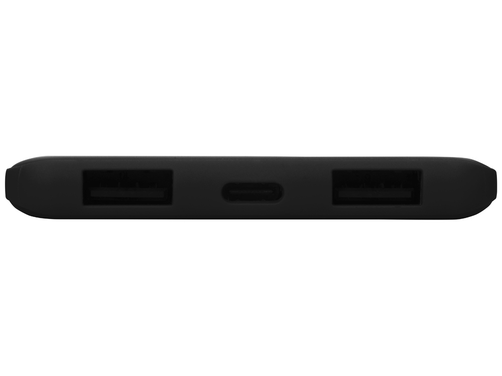 Портативное зарядное устройство Reserve с USB Type-C, 5000 mAh, черный-4