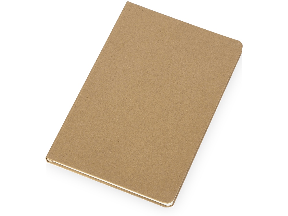 Блокнот из крафта и каменной бумаги А5 Fleekstone, твердая обложка, крафтовый-0