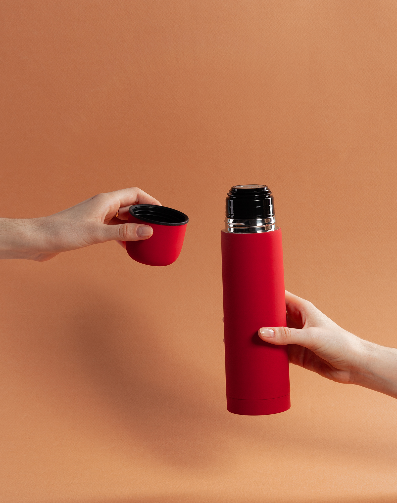 Термос "Крит" 500 мл, покрытие soft touch-1