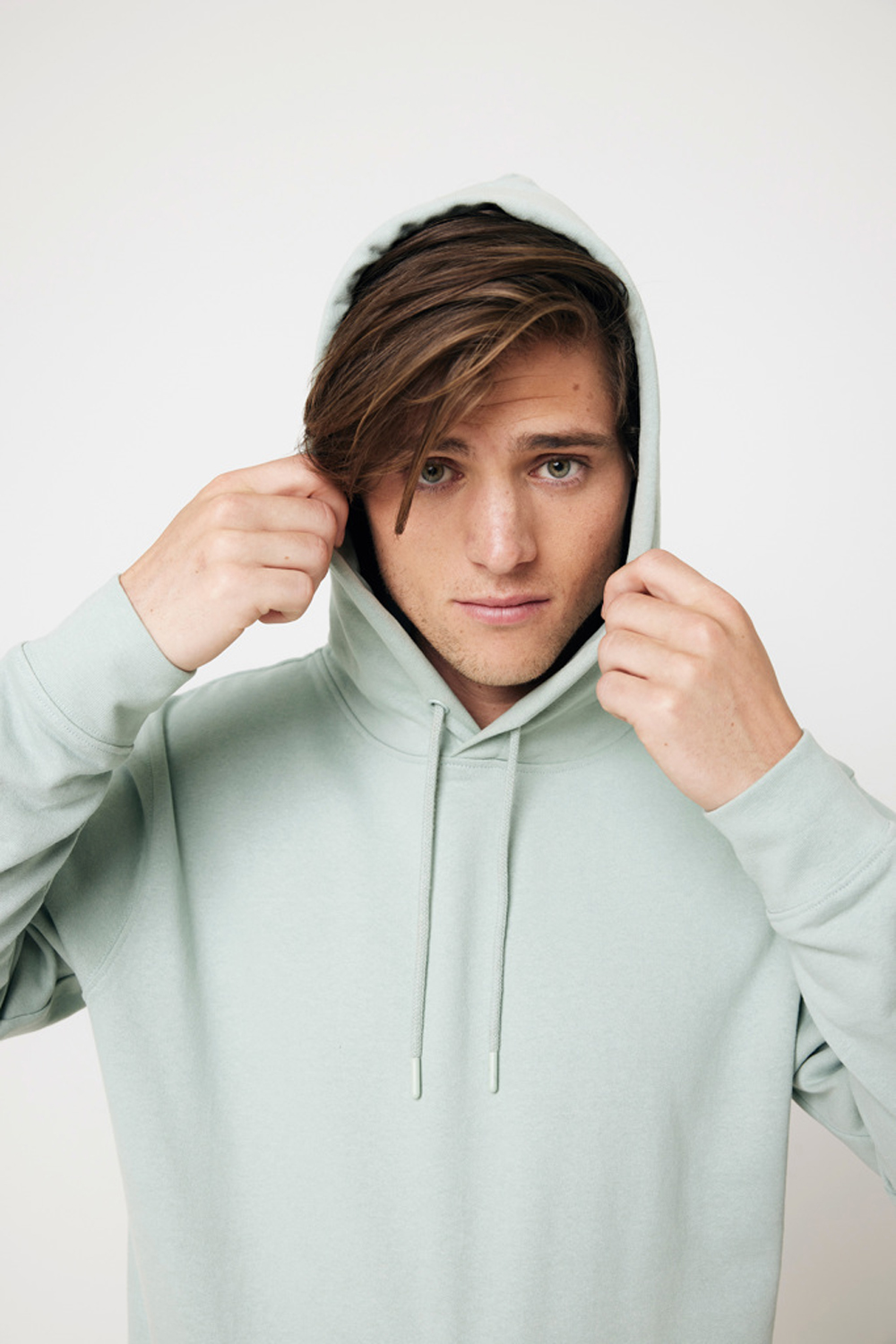 Худи Iqoniq Jasper из переработанного хлопка, унисекс, 340 г/м²-9