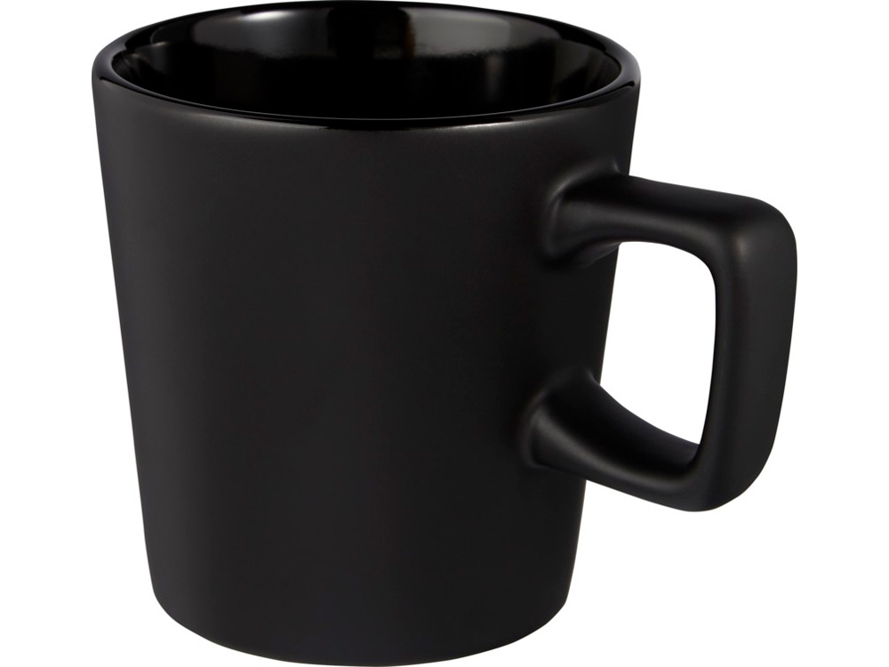 Керамическая кружка Ross объемом 280 мл, черный матовый-0
