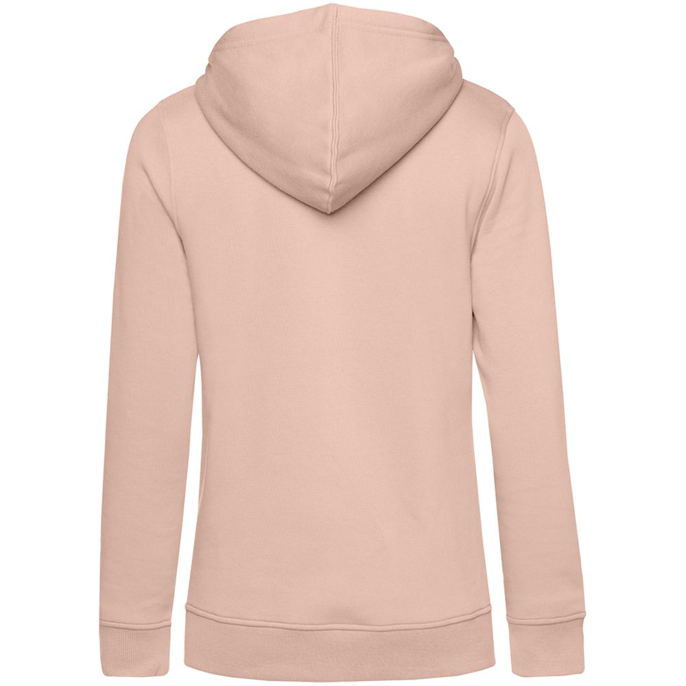 Толстовка с капюшоном женская BNC Inspire (Organic), розовая-2