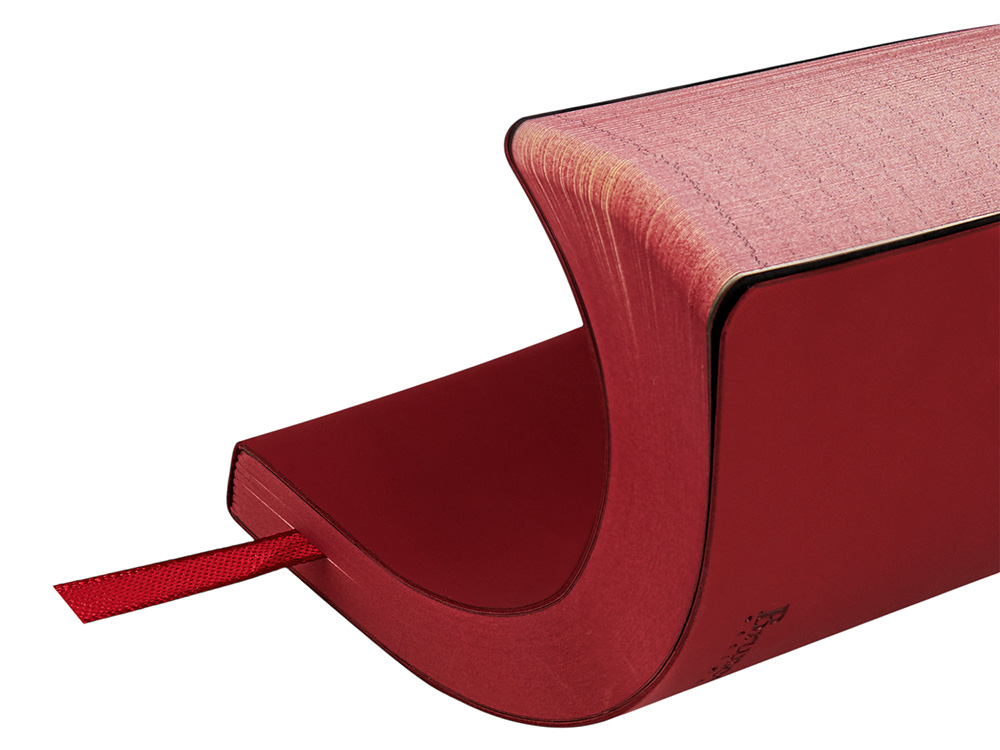 Ежедневник недатированный А5 Megapolis Color Flex New, бордовый-6