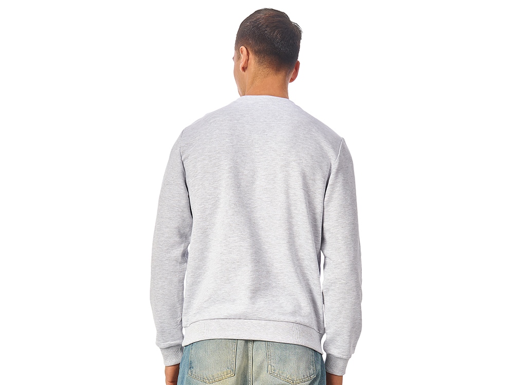 Свитшот Monaco унисекс, белый меланж-3