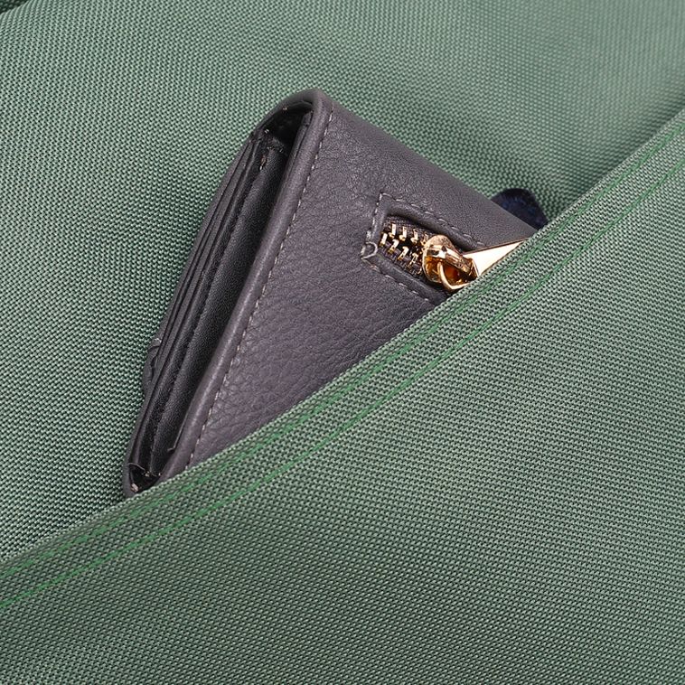 Сумка для ноутбука L215, зеленая-5