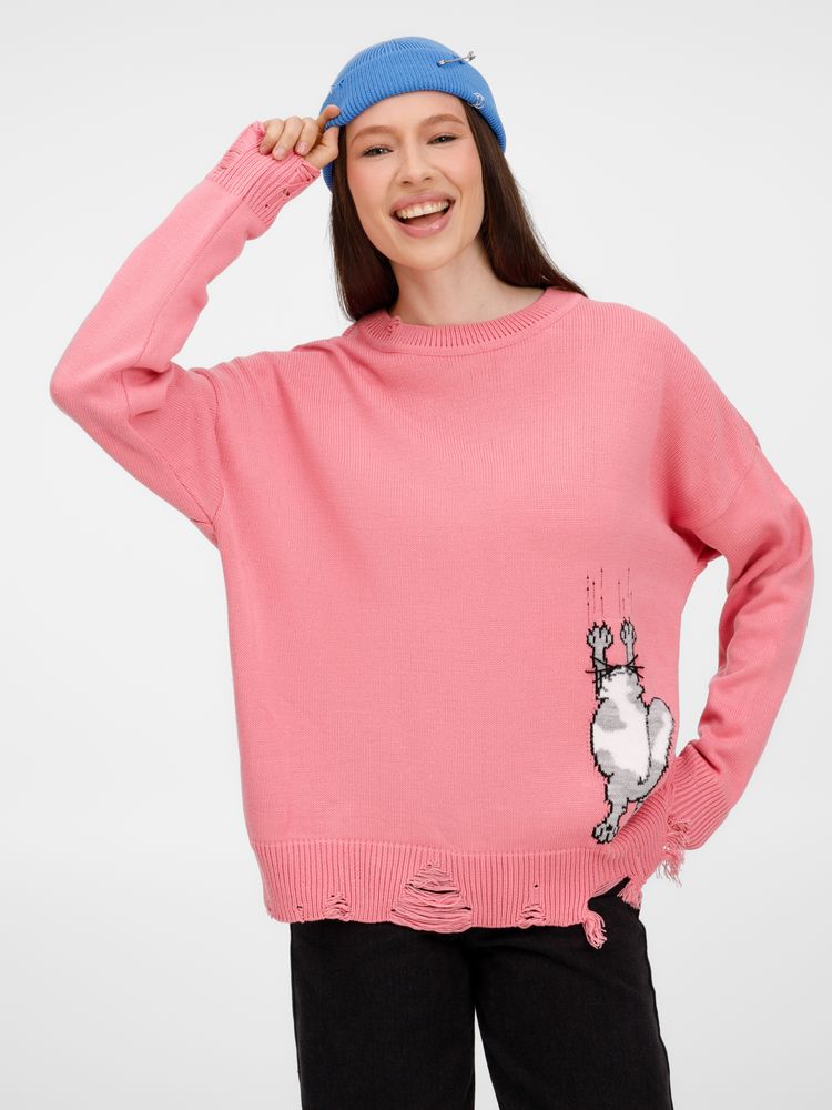 Джемпер Sharpick, розовый (фламинго)-4