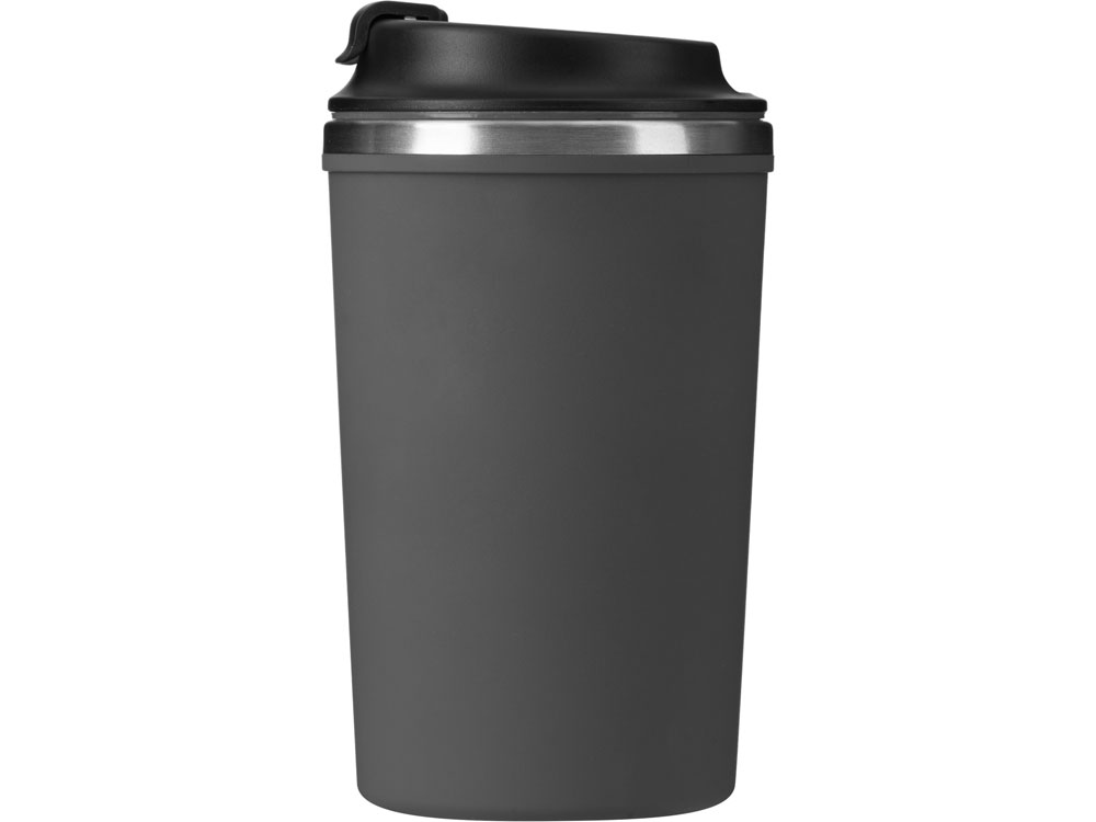 Герметичная термокружка на присоске Kick, 350 мл, серый-5