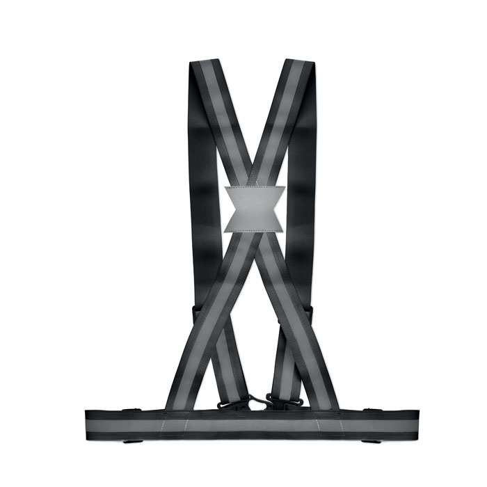 Пояс светоотражающий, черный-2