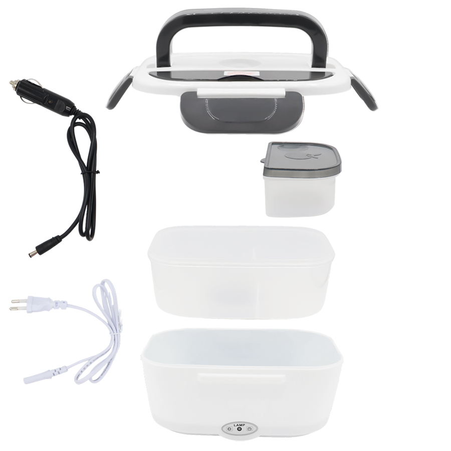 Ланчбокс с подогревом Autobox, Серый-2