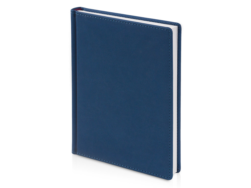 Ежедневник А5 датированный Velvet 2026, синий-0