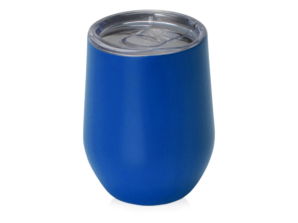 Вакуумная термокружка Sense, синий-0