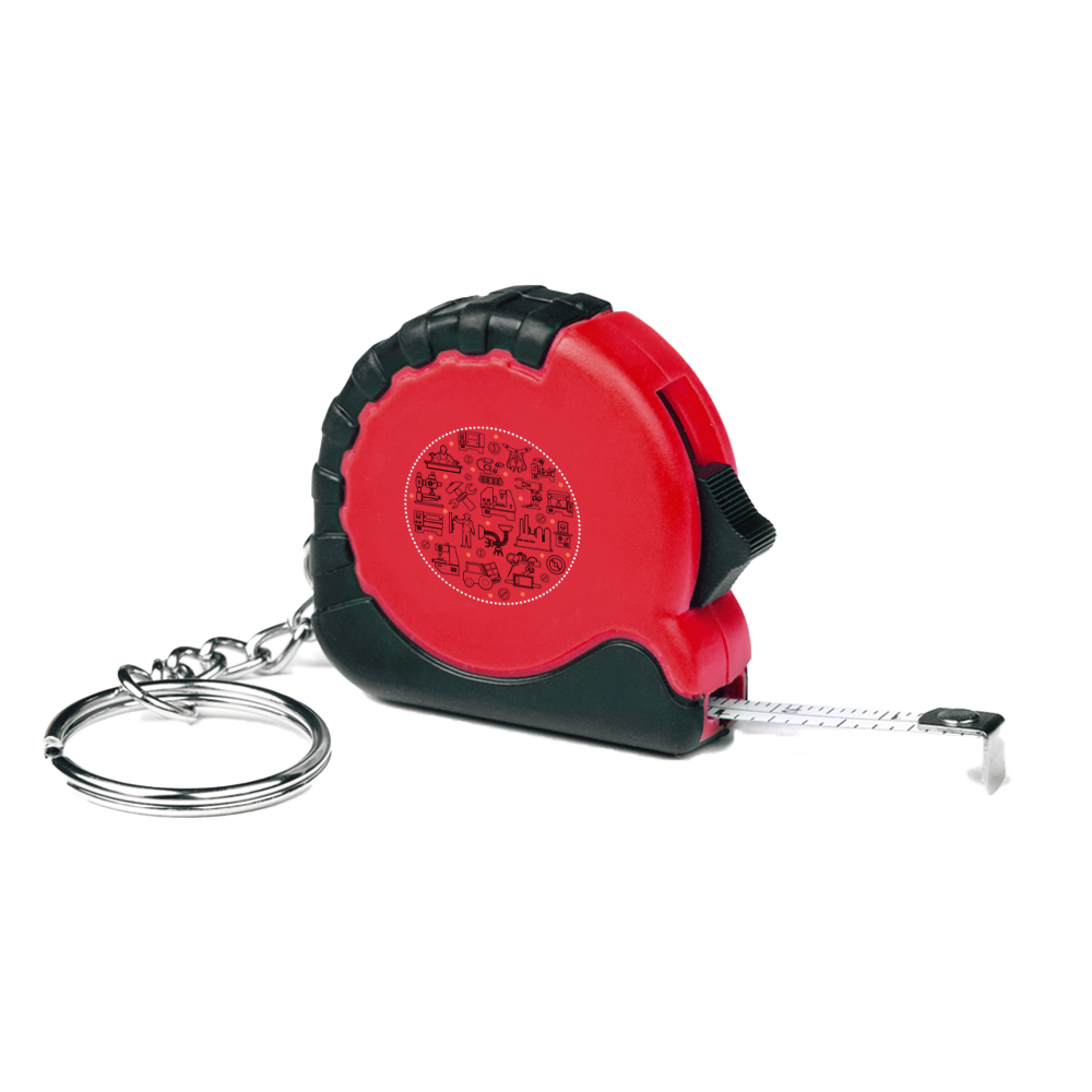 Рулетка Гамбург 1м, Красный-3