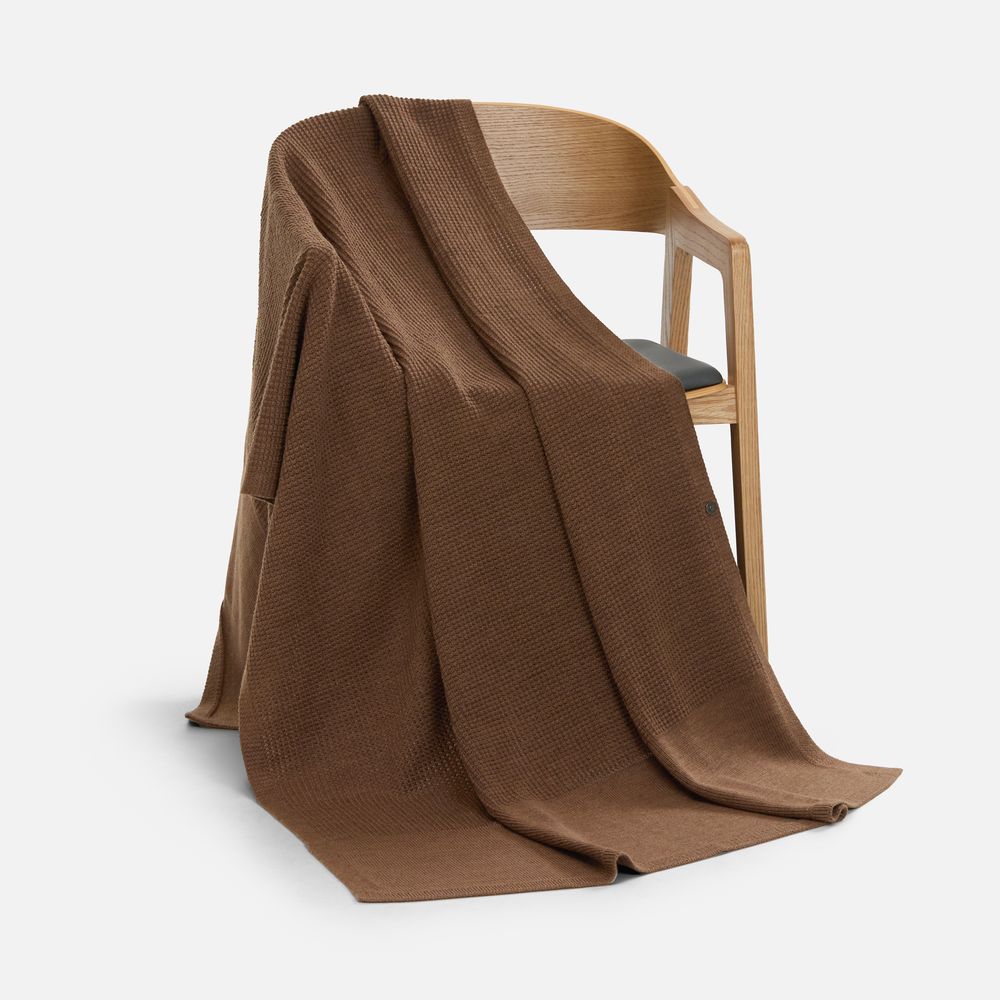 Плед Voyage в кофре, коричневый-1