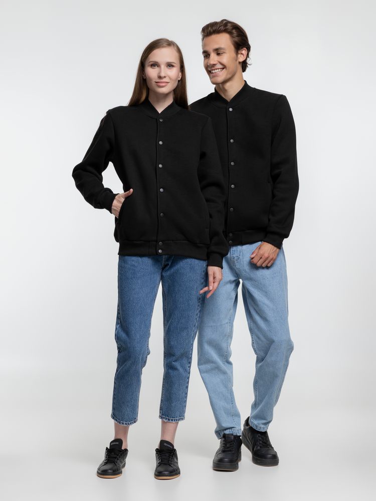 Бомбер Graduate, черный-7