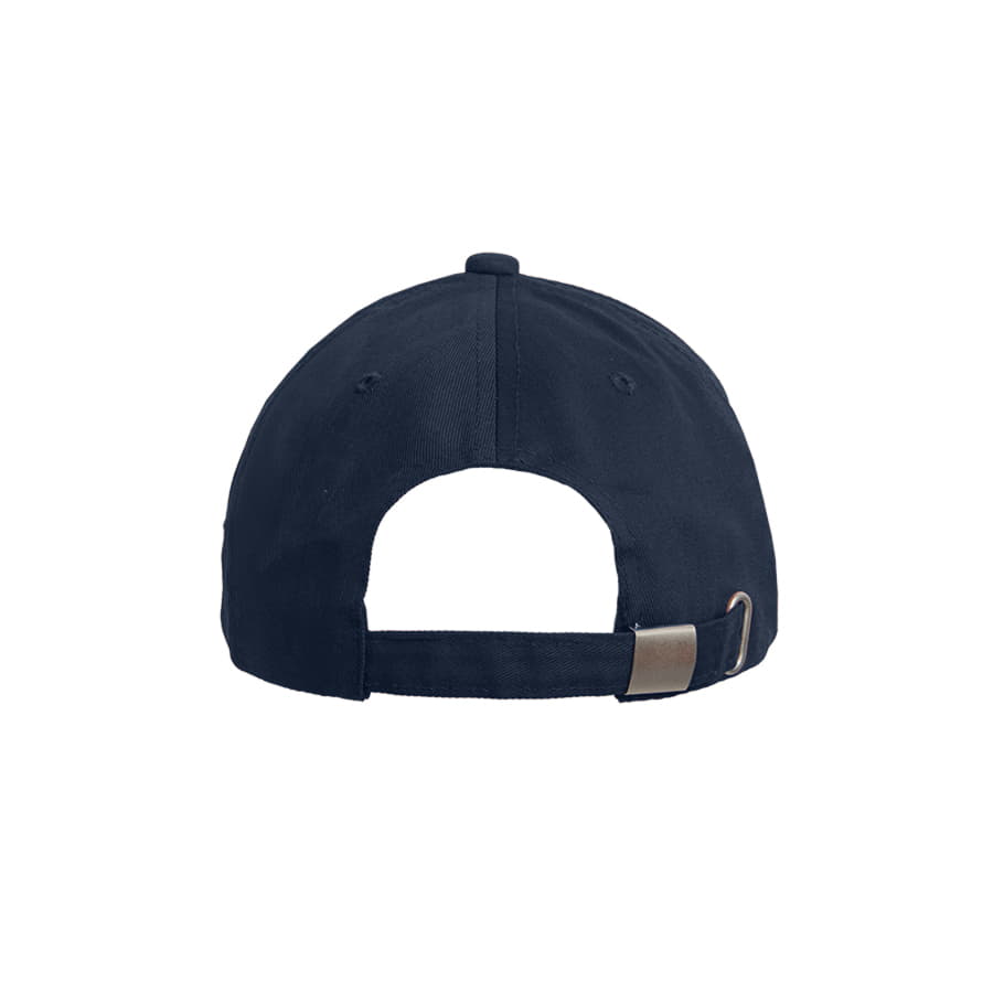 Бейсболка VALLEY, 5 клиньев, металлическая застежка, глубокий синий-4