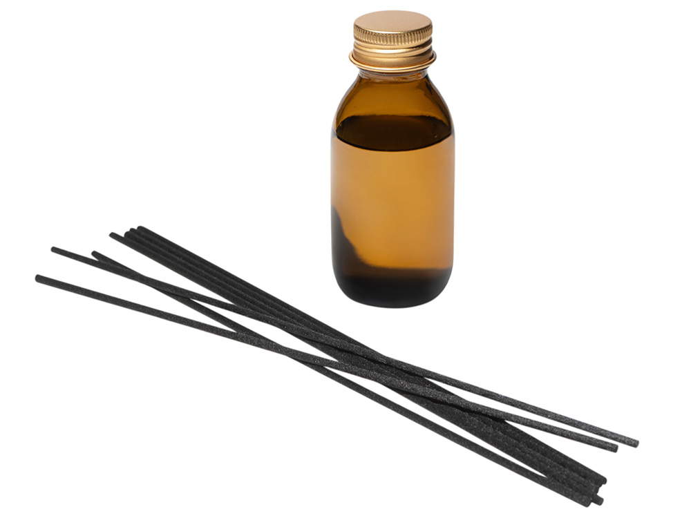 Ароматический диффузор с палочками, Баккарат: жасмин и миндаль, амбра, 100 мл (без лого LM)-2