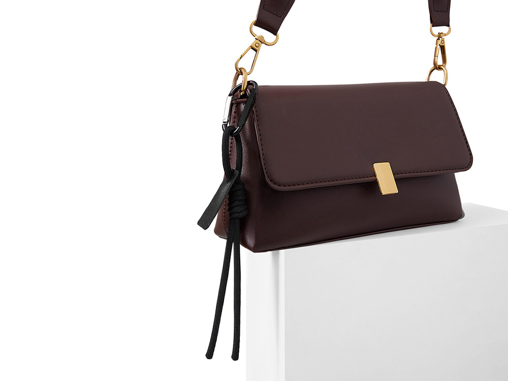 Брелок-веревочка на карабине Trinket, черный-4