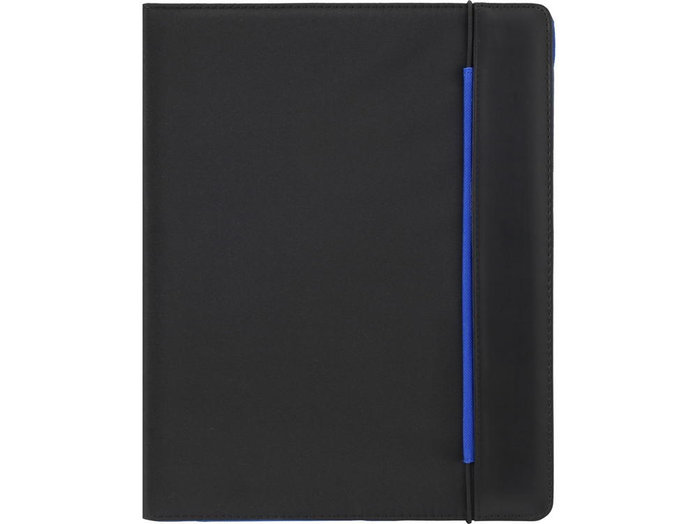 Папка для документов Делос, черный/синий-2