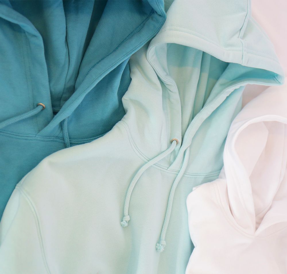 Худи унисекс Condor, зелено-голубое-3