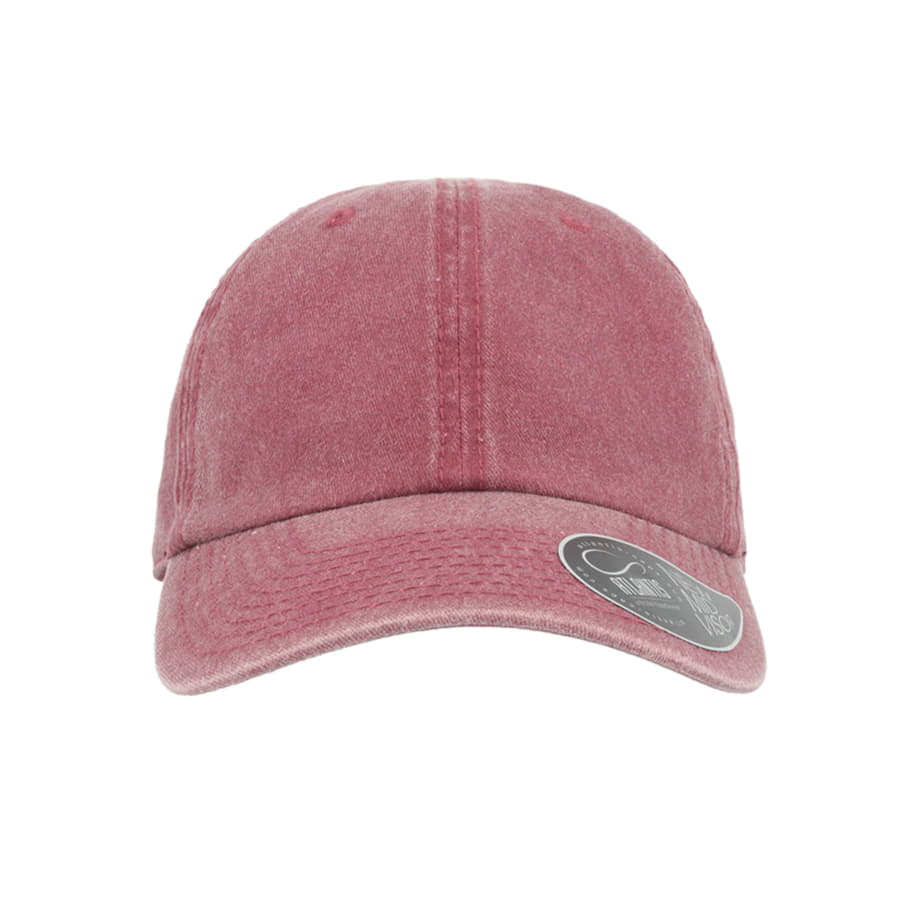 Бейсболка винтажная DIGG, 6 клиньев, металлическая застежка, бордовый-7