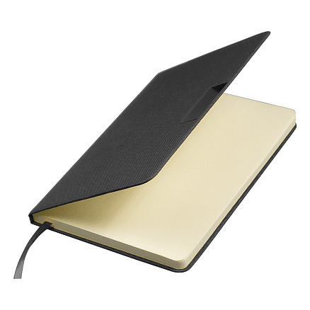 Блокнот А5 Hobard, Чёрный-3