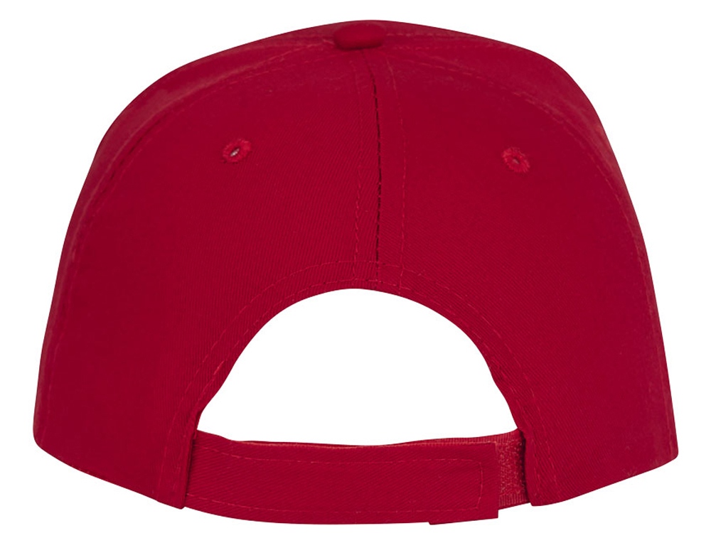 Пятипанельная кепка-сендвич Ceto, красный-2