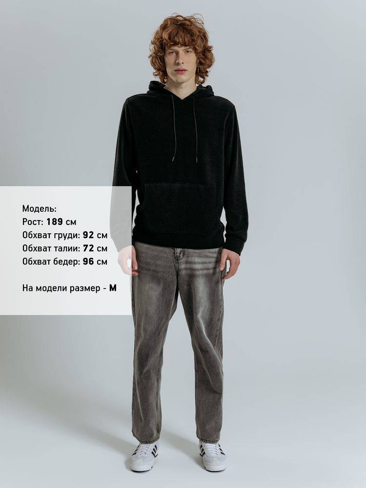 Худи унисекс Prima Vista, черное-2