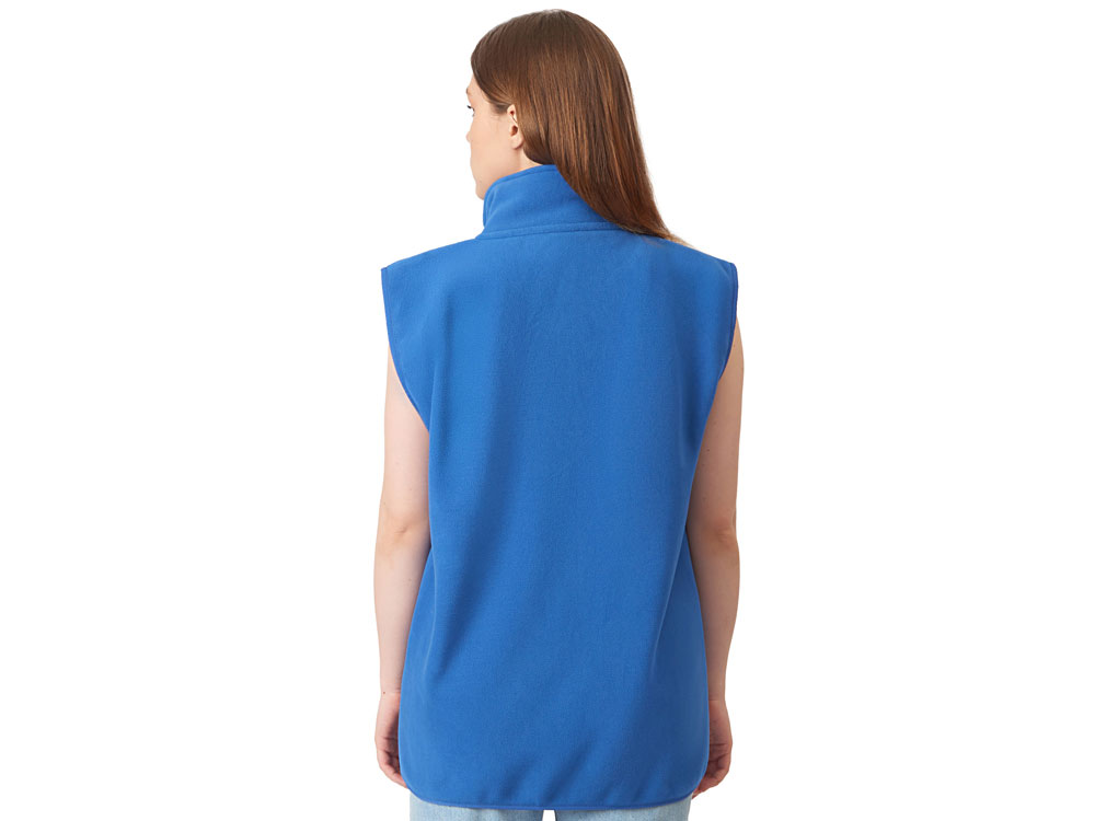 Жилет флисовый Trondheim унисекс, синий классический-5