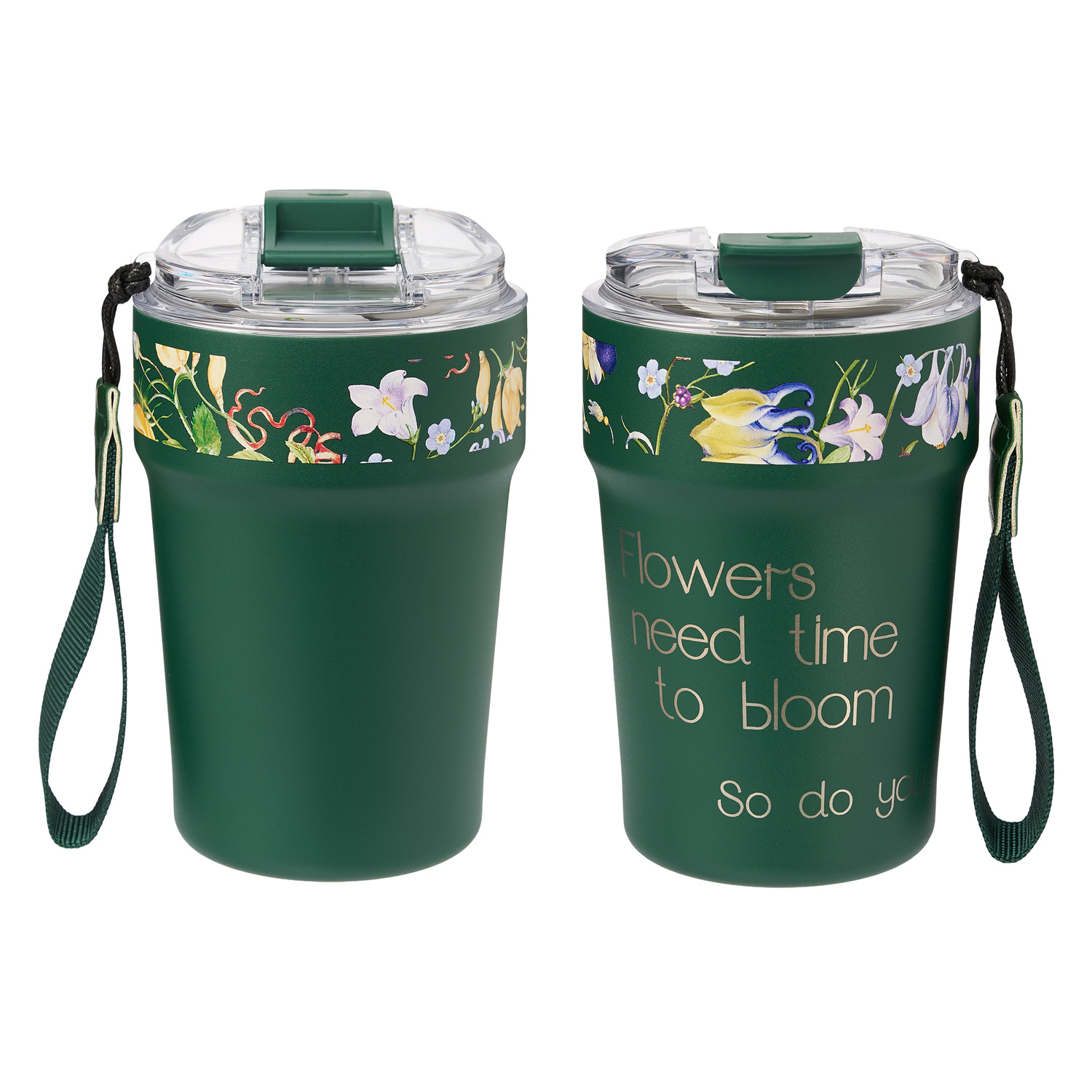 Термокружка вакуумная Монако (Monaco), темно-зеленая-10