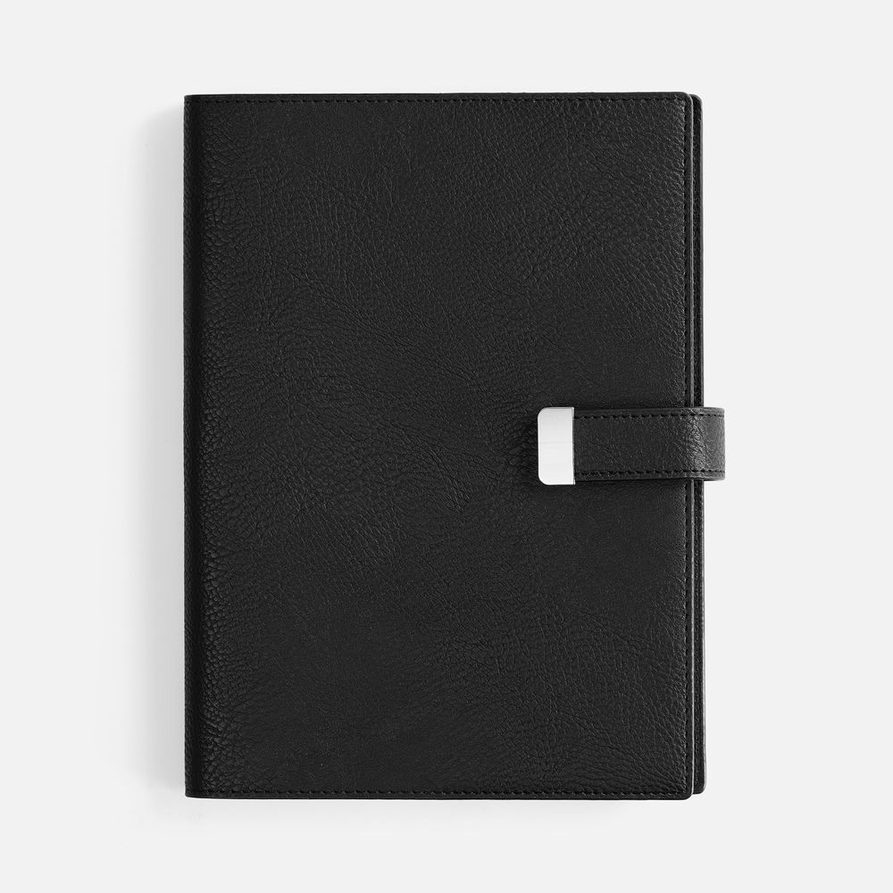 Ежедневник Repute, недатированный, черный-0