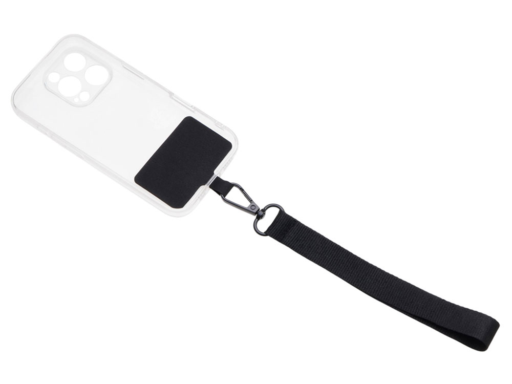 Ремешок на руку для телефона Рист, черный-2