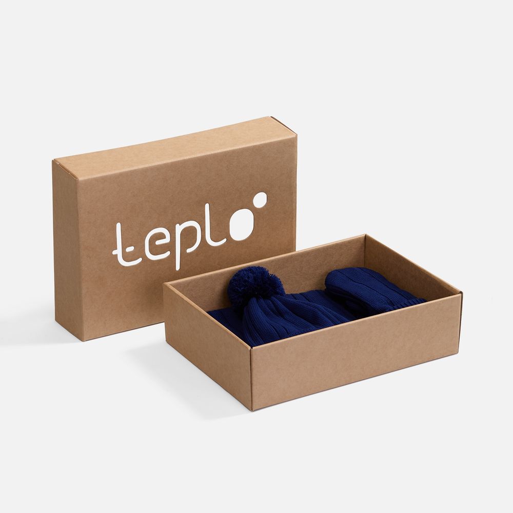 Набор Knit Beat, темно-синий-1