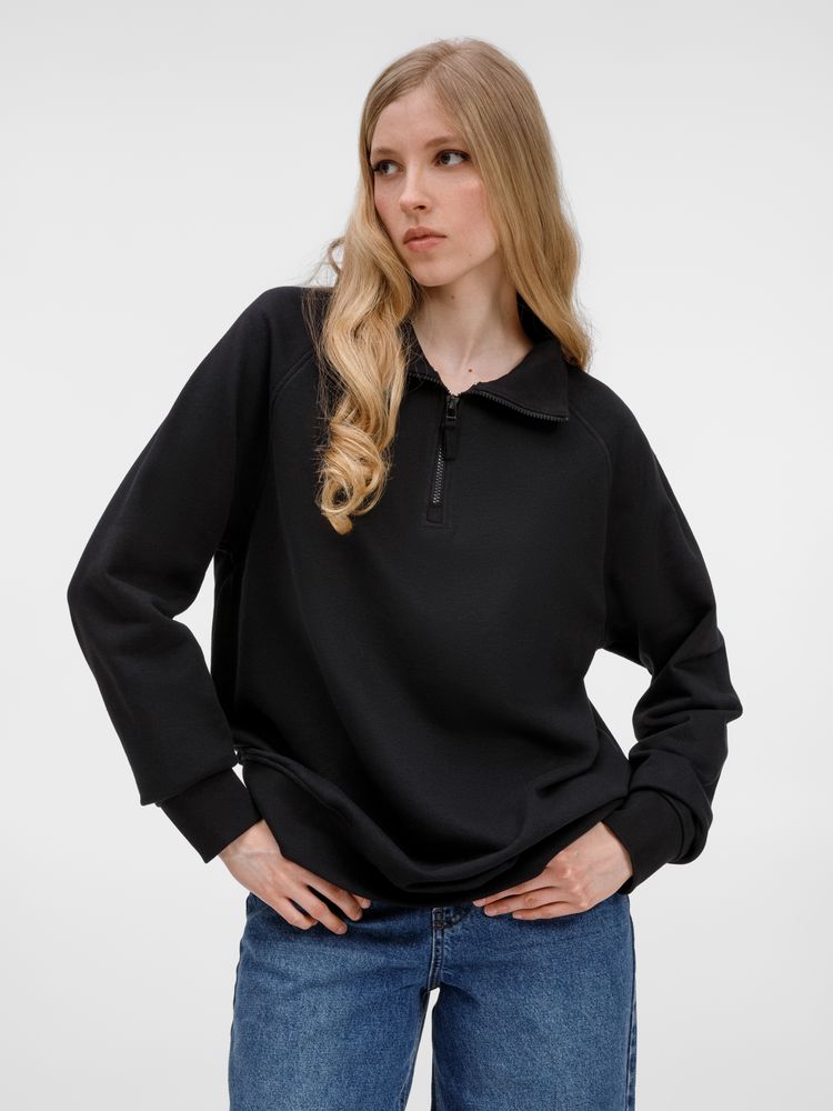 Толстовка унисекс S3, черная-5