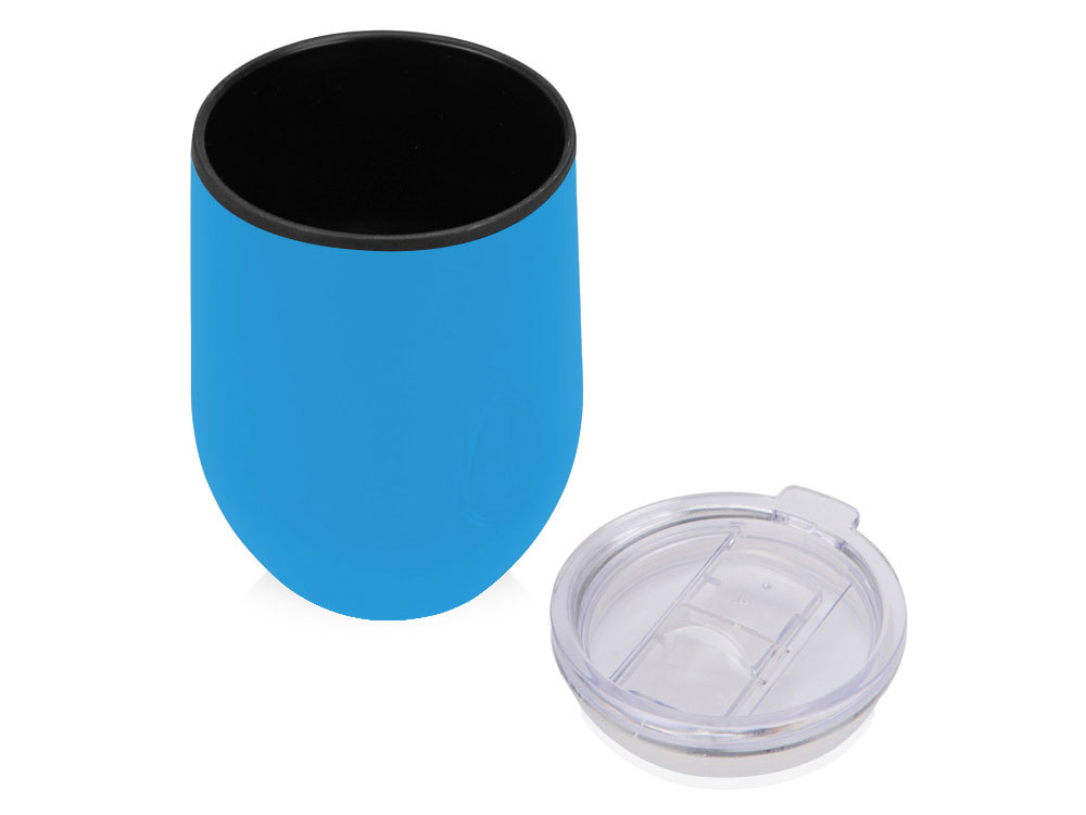 Термокружка Pot 330мл, голубой-1