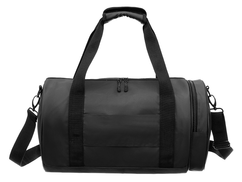 Сумка спортивная TORBER РИТМ, чёрный, полиэстер 900D с PU покрытием, 45 х 25 х 25 см-5