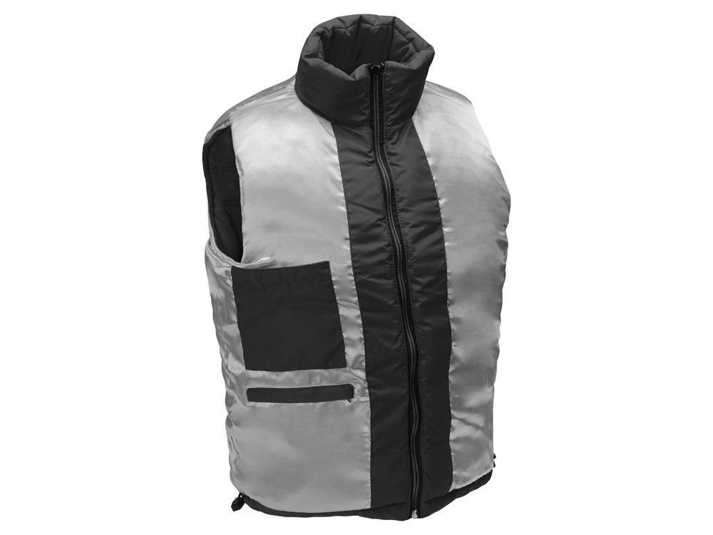 Жилет Vigour женский, черный/стальной-6