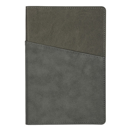 Ежедневник Flexy Smart Porta Nuba Latte A5, Серый/темно-серый-1