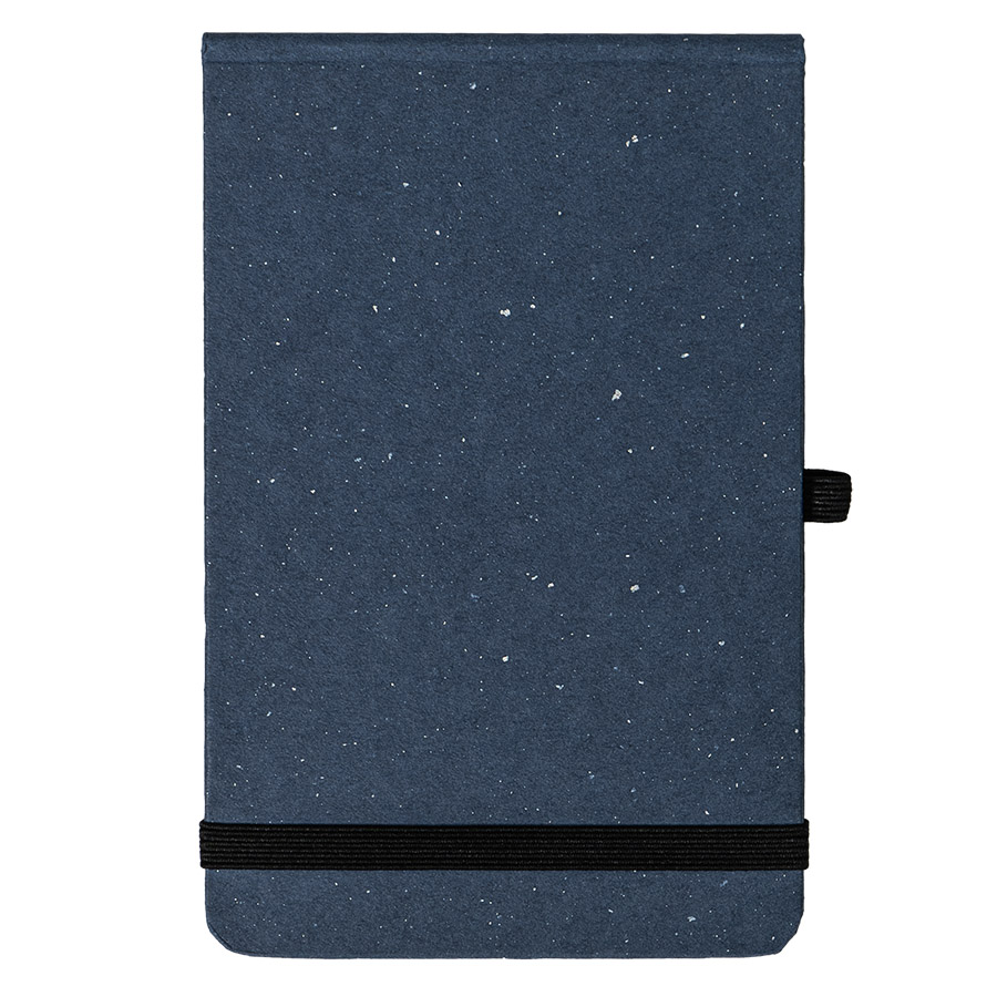 Блокнот MEMO, размер 90 Х140 мм, синий, блок в клетку, синий-1