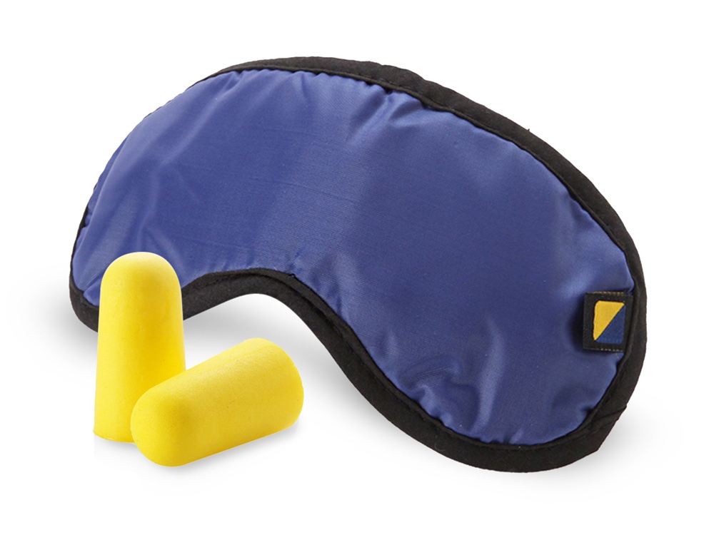 Дорожный набор Travel Blue Comfort Set, синий/черный-2