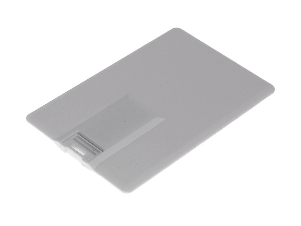 Флешка Визитка на 64 Гб, белый-1